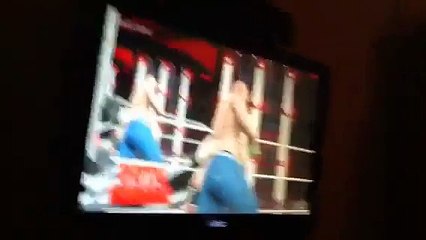 John Cena vs Sami Zayn WWE2k15 ps4