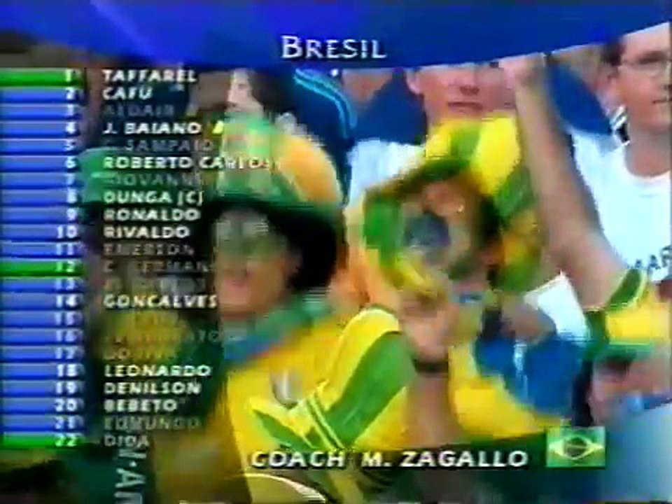 Copa do Mundo 1998 - Brasil 1 x 2 Noruega
