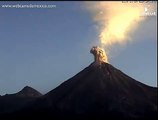 Temperamental VolcÃ¡n De Colima Erupts Again