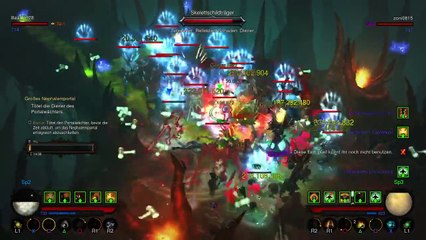 Diablo 3 Greater Rift 66  PS4 2.3     4 Player  (Crusader ,Barb ,Monk,WD)