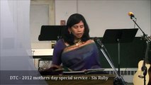 Mothers Day Special Service by Denver Tamil Church - Sis Ruby Message (English)