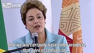 Brazil - Dilma horrible speech - Women Sapiens ? English subtitles