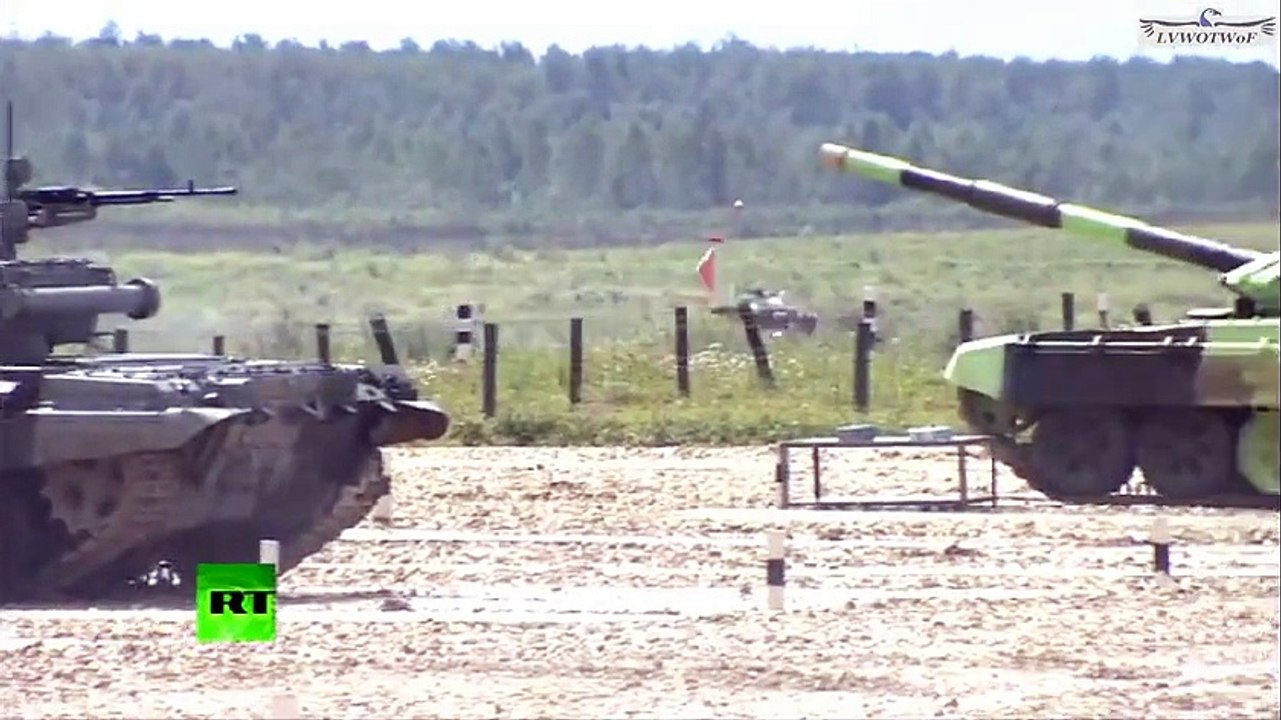 Tank Biathlon World Championship 2015  8-1-15  123pm Rounds 2