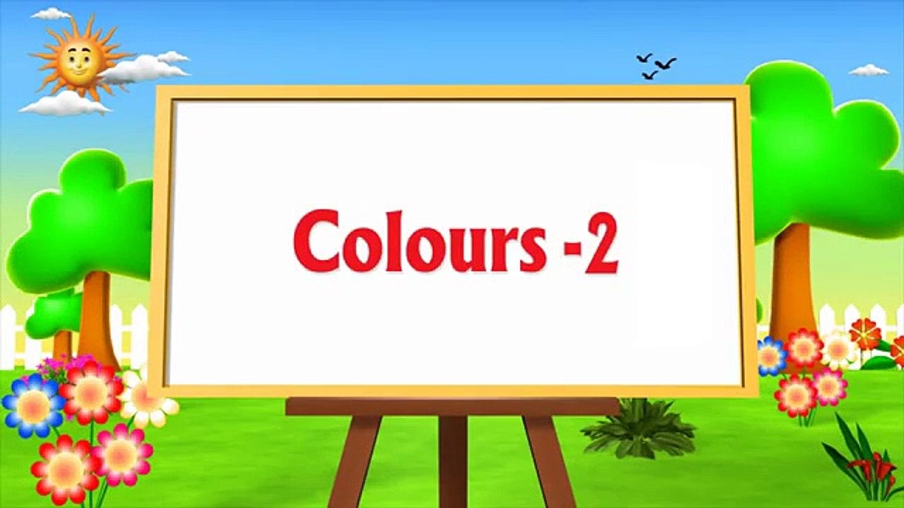Learn Colors Song for children   3D Animation English Colors Song