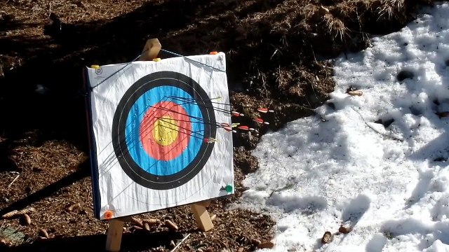 LE TIR A L'ARC C'EST AUSSI L'HIVER PARCOURS A MONTCHAVIN LES COCHES
