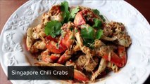 Singapore Chilli Crabs Recipe | Crab with Sweet | Spicy Chili Sauce