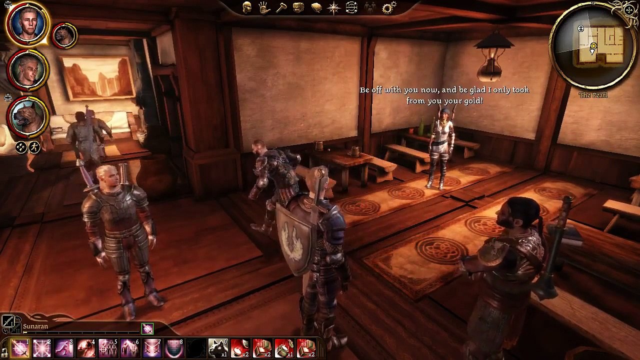 Dragon Age: Origins - Threesome with Isabela and Zevran