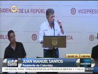 Tải video: Santos acepta reunirse con presidente Maduro