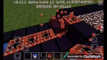 Como Fazer Um Canhão  De TNT Muito Forte No Minecraft PE