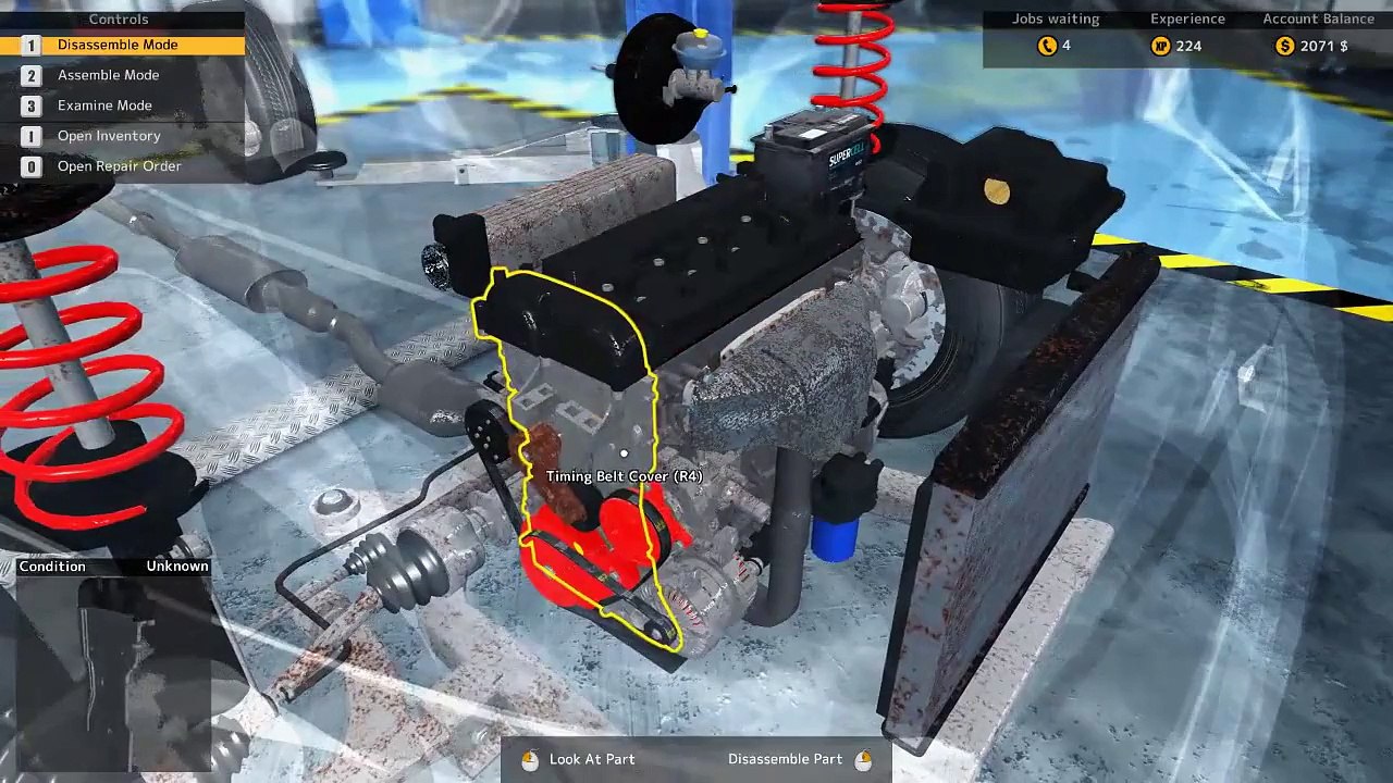 Car Mechanic Simulator 2015  Belt Tensioner