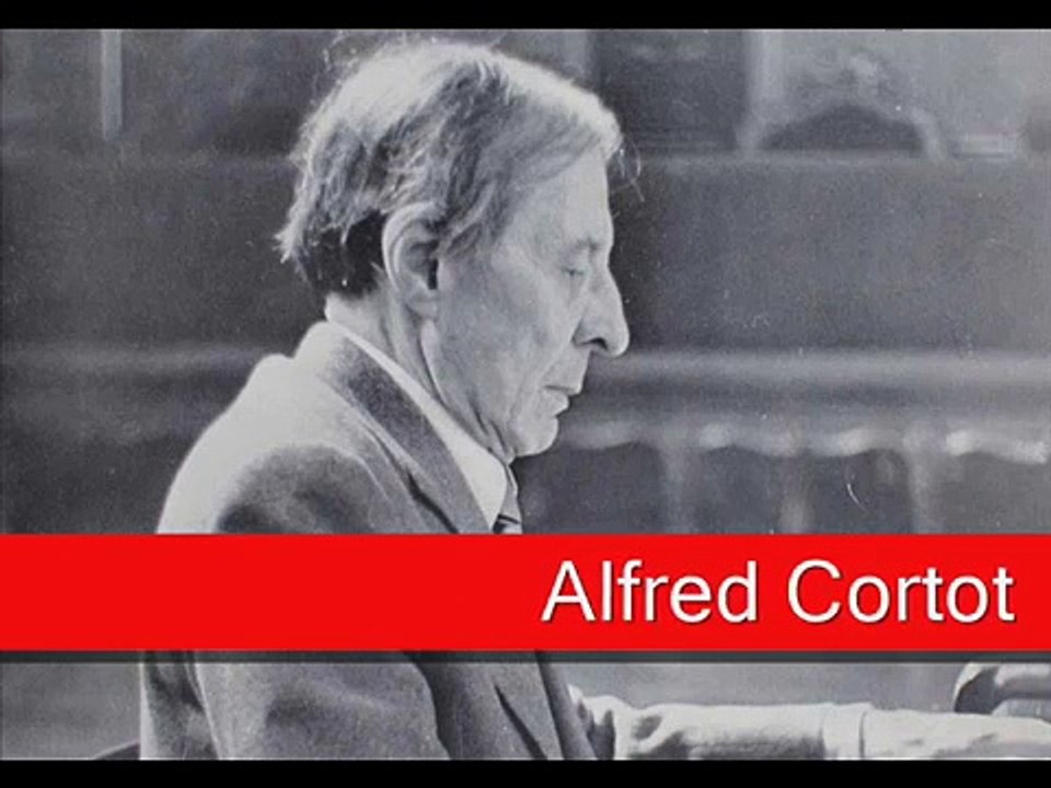 Alfred Cortot: Chopin - Nocturne No. 5 in F Sharp Major Op. 15 No. 2