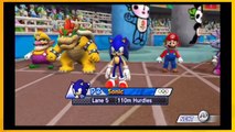 Mario and Sonic at the Olympic Games - 100th Episode! - Part 2 - Super Sass Bros