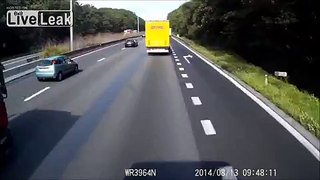 Nasty accidents happen too in the best highways of europe