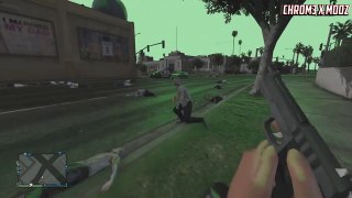 GTA V Online First Person View Zombie Apocalypse Mod Made By Chr0m3 x MoDz