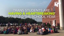 150 Students Walk Out Of School To Protest Trans Rights