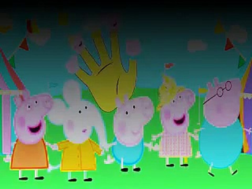 Peppa Pig Cartoon Finger Family Nursery Rhymes _ Cartoon Animation Rhymes