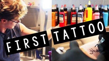 GETTING MY FIRST TATTOO