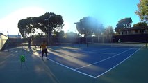 Tennis - Serve and volley fail