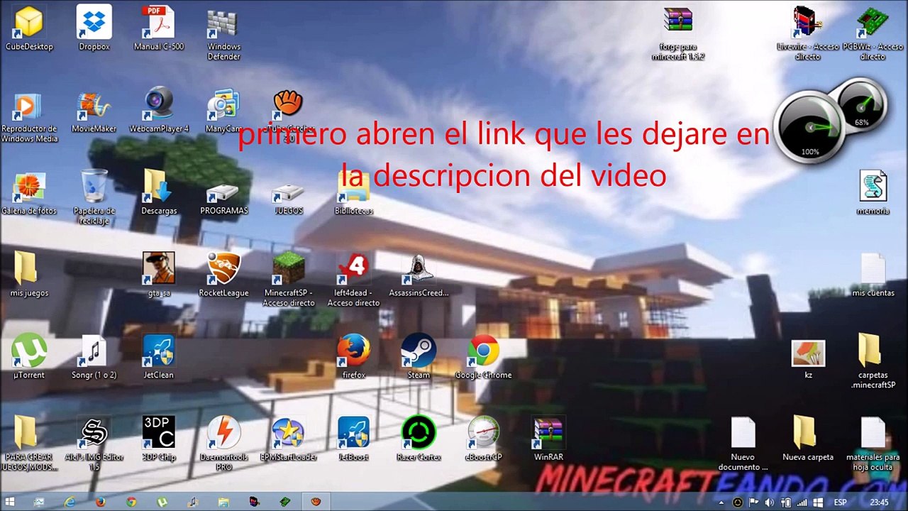 como descargar e instalar minecraft forge y solucionar el error fml minecraft 1.5.2