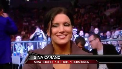 Gina Carano at Strikeforce (HQ)