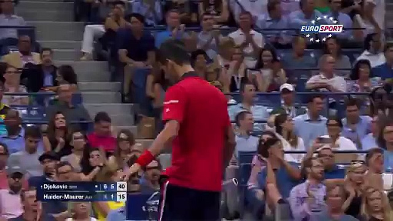 Amerika Açık: Djokovic - Haider-Maurer (Özet)