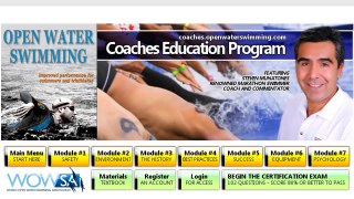 Coaches Education Program for Open Water Swimming