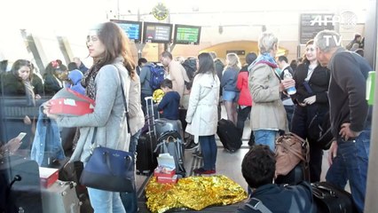 Migrantes param Eurostar