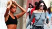 Kendall Jenner Skips A Bra While Hailey Baldwin Models One