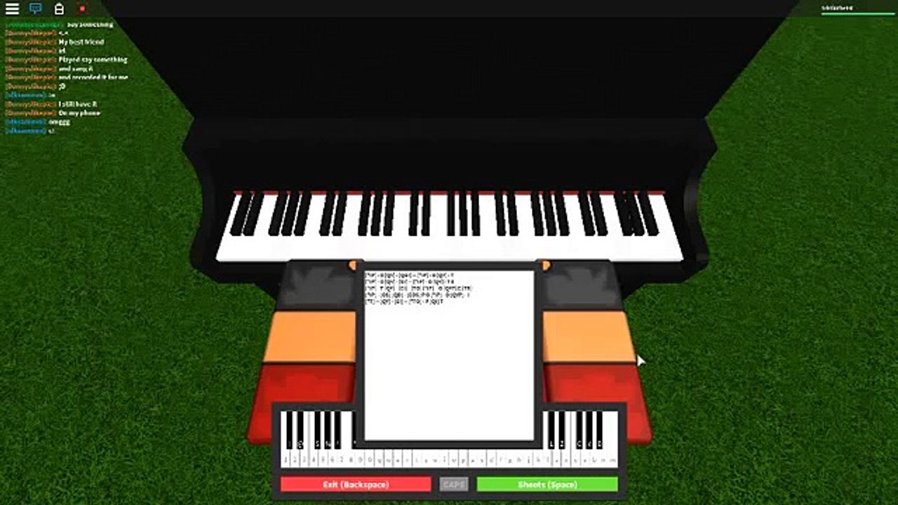 Minecraft Sunrise song on a ROBLOX piano. - video Dailymotion