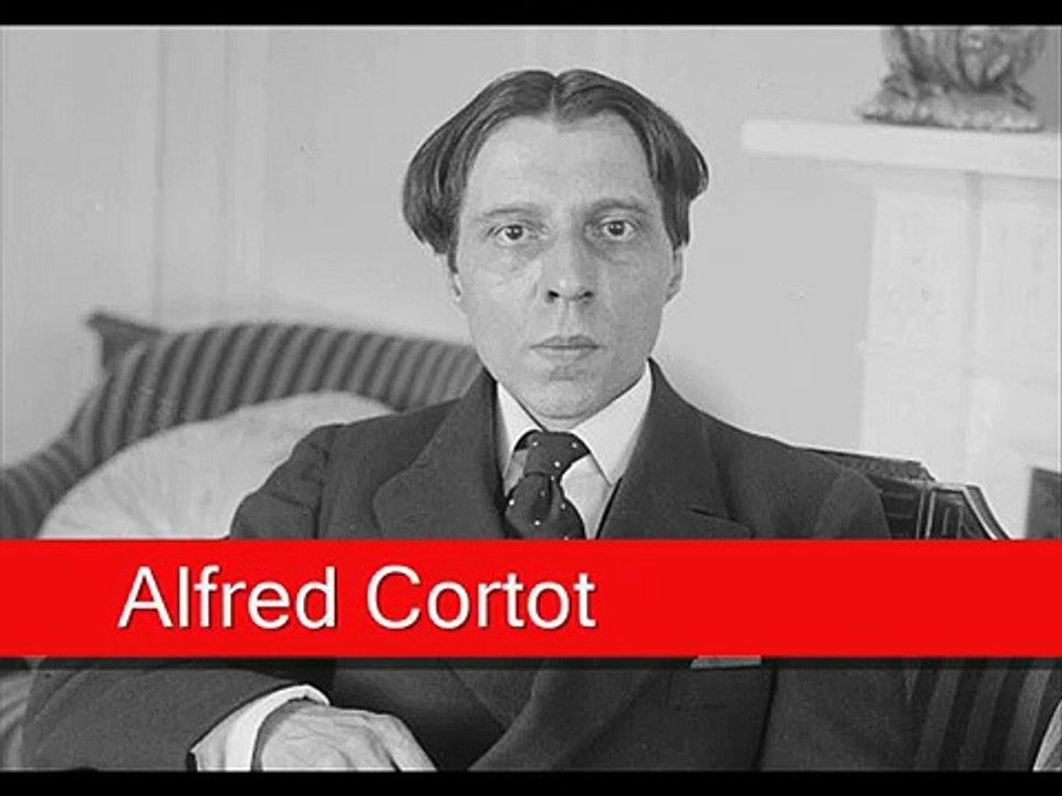 Alfred Cortot: Chopin - Nocturne No. 16 in in E flat, Op. 55 No. 2