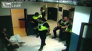 Video shows cop karate kick handcuffed suspect in the head twice