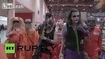 UK: Cosplayers descend upon the ExCel centre for Comic Con 2015