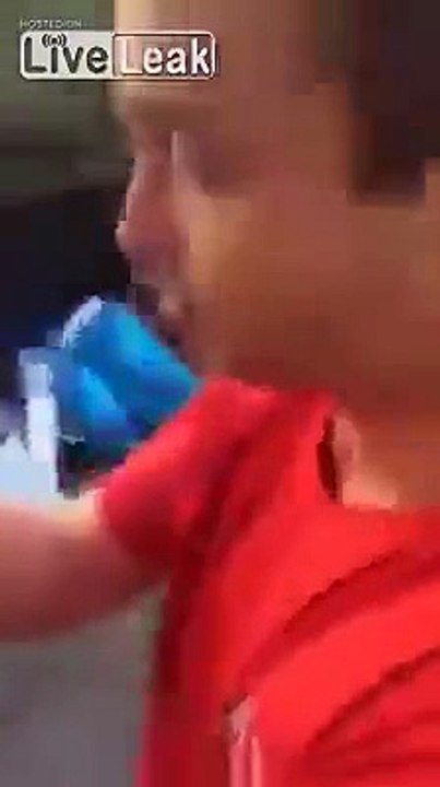 Man Trash-Talking And Showing He Isn't To Be Messed With