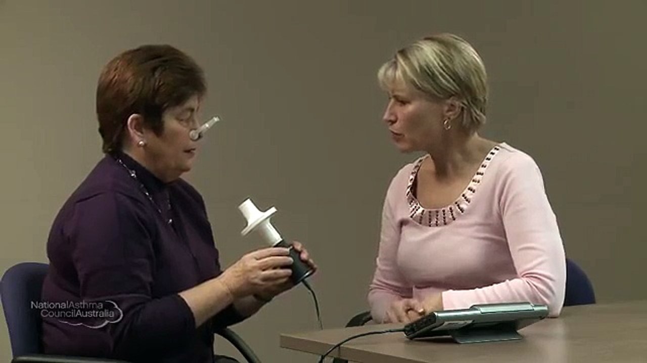 Performing spirometry in primary care