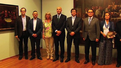 Inauguració 'El Pintor Antoni Viladomat i Manalt (1678-1755)' al Museu d'Art de Girona