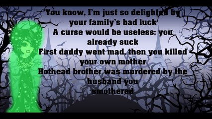 MALEFICENT vs DAENERYS: Princess Rap Battle Msp By Kawaiimi