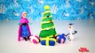 How To Make A Play-Doh Christmas Tree and Presents with Princess Anna Play Dough Pla