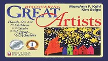 Books of Discovering Great Artists Hands On Art for Children in the Styles of the Great Masters Brig