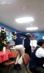â-FIGHT BETWEEN WALMART EMPLOYEES-â
