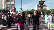 Guatemaltecos comemoram  renúncia de presidente
