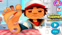 Kids & Children's Games to Play - Subway Surfer Foot Injury ♡ Top 2015 Online Cartoon play