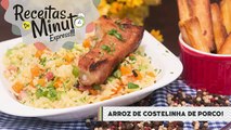 Arroz de Costelinha  Receitas de Minuto EXPRESS #166