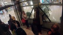 Asshole prankster sprays revolting 'Liquid Ass' scent  inside a busy customer elevator at  Rockford IL shopping mall