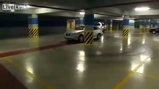 Mercedes-Benz CLK Underground Drift Parking Lot