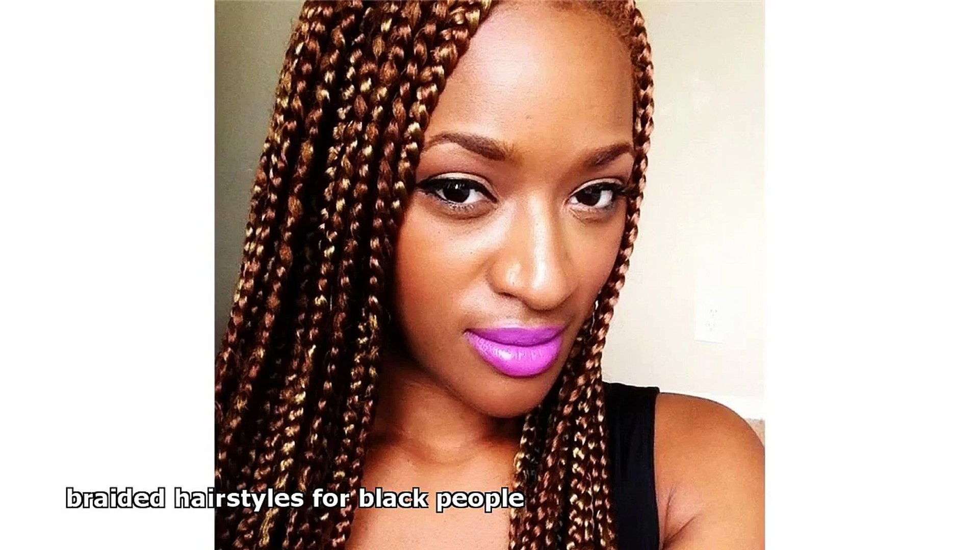 Braided Hairstyles For Black People Video Dailymotion