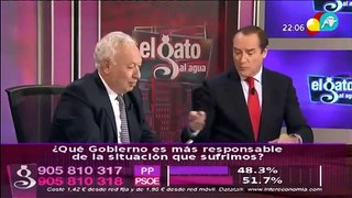 José Manuel García Margallo en El Gato al Agua sobre la expropiación de YPF en Argentina.