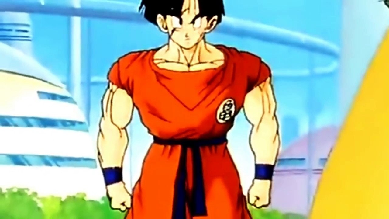 Yamcha Crushed By Vegeta's Gravity Training 1080p HD Dragonball Z