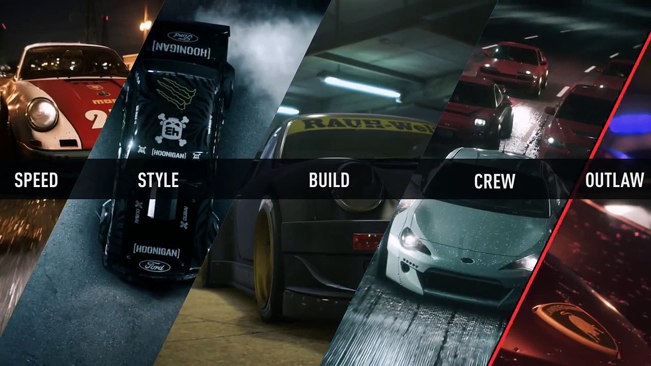 Need For Speed 2015 (PS4) - Five Ways to Play