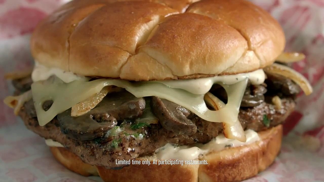 Jack in the Box Commercial 2015 Mic Drop Portobello Mushroom Buttery