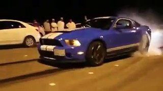 Mustang 3rd gear burnout - it's really coolest burnout